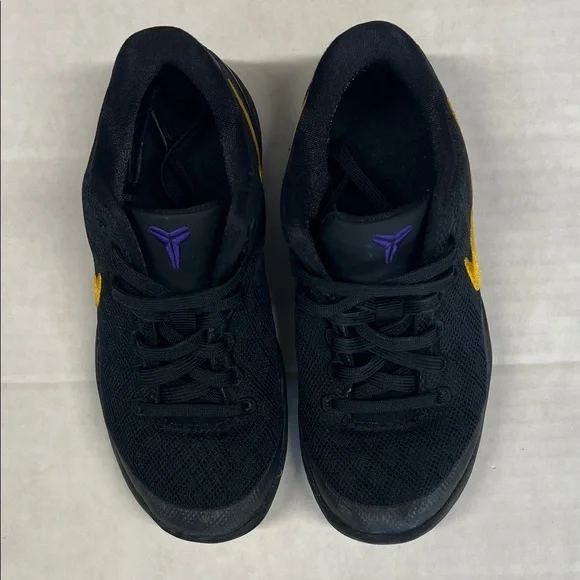 Nike Kobe 8 Protro "Lakers Away" Kids' Basketball Shoes - FN0267-002 - Size 12.5 - Picture 3 of 7